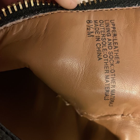 Sold on Mercari 🧡 Banana Republic Zipper Ankle Boots - Picture 3 of 8